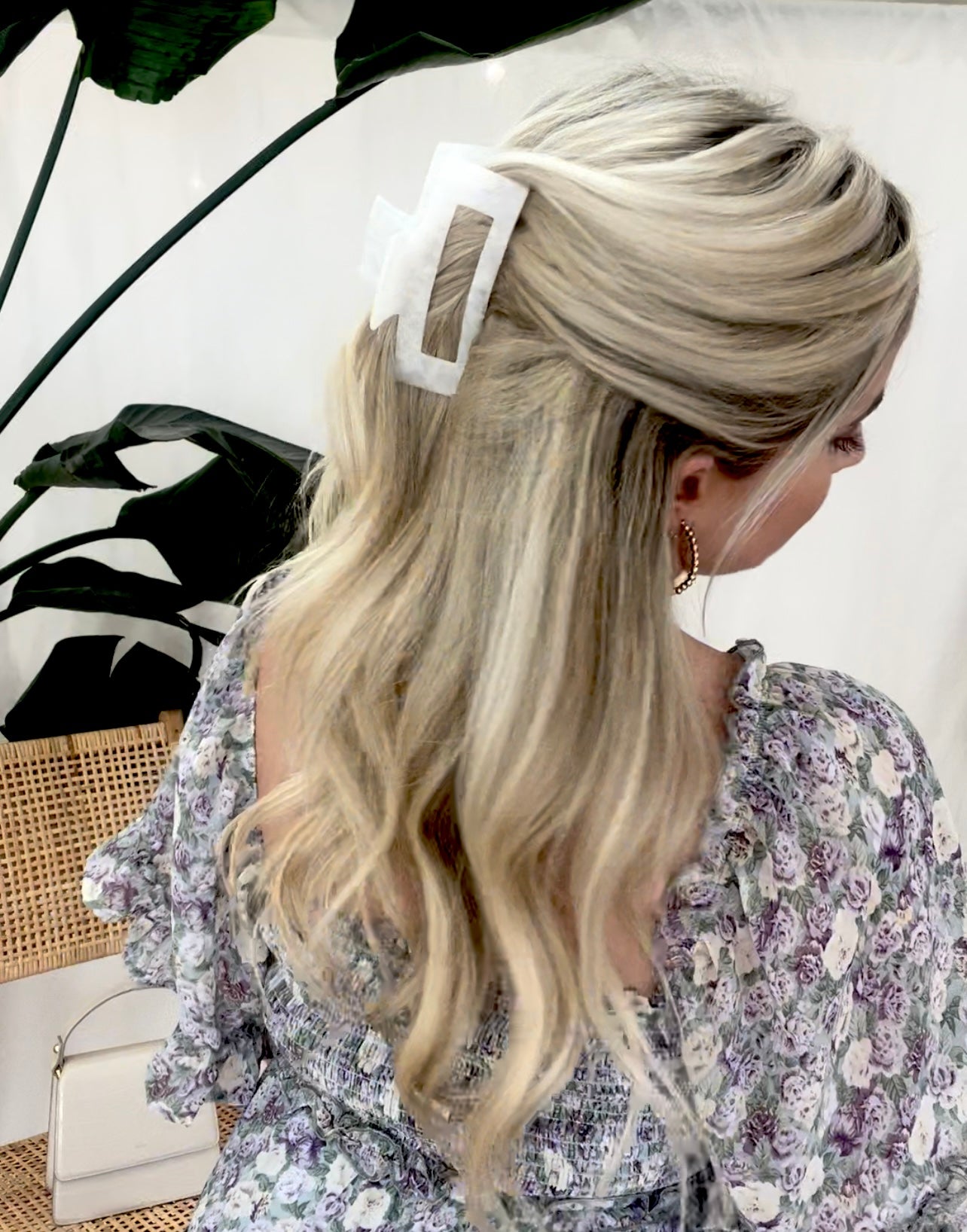 Mother of Pearl Hair Clip